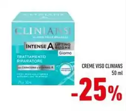 Conad Superstore Creme viso Clinians offerta