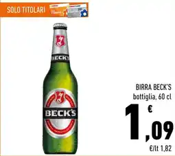 Conad Superstore Birra Beck's offerta
