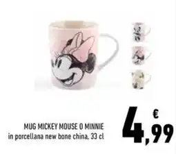 Conad Superstore Mug Mickey Mouse o Minnie offerta