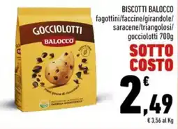 Conad Margherita Gocciolotti Balocco offerta