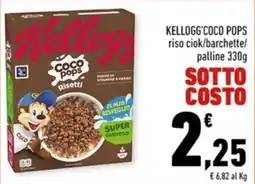 Conad Margherita Kellogg's Coco Pops Risetti offerta