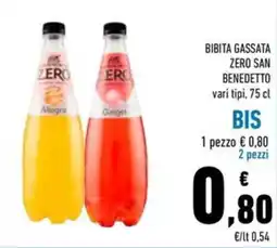 Conad Superstore Bibita gassata zero san benedetto offerta