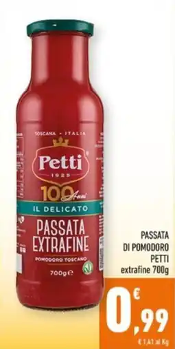Conad Margherita Passata extrafine Petti offerta