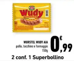 Conad Margherita WursteL Wudy AIA offerta