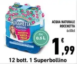 Conad Margherita Acqua naturale Rocchetta offerta