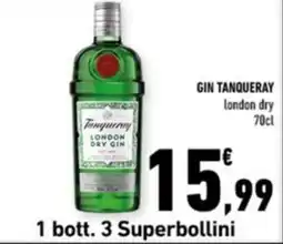 Conad Margherita Gin Tanqueray London Dry Gin offerta