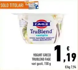 Conad Superstore Yogurt greco TruBlend Fage offerta