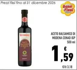 Conad Superstore Aceto balsamico di Modena Conad IGP offerta