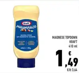 Conad Superstore Maionese Topdown Kraft offerta