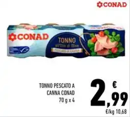 Conad Superstore Tonno pescato a canna Conad offerta