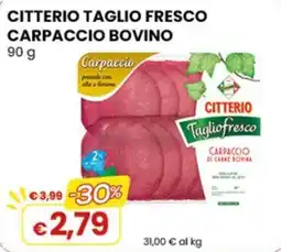 Gala Supermercati Carpaccio bovino Citterio offerta