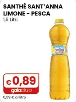 Gala Supermercati Santhè Sant'Anna limone - pesca offerta