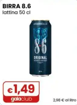 Gala Supermercati Birra 8.6 offerta