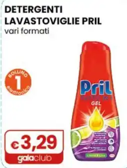 Gala Supermercati Detergenti lavastoviglie Pril offerta