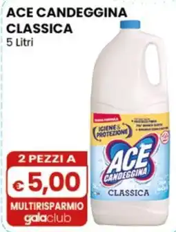 Gala Supermercati Ace candeggina classica offerta