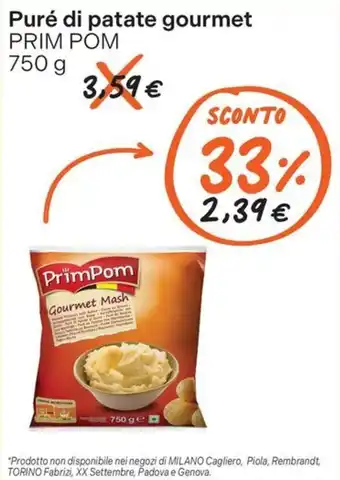 Puré di patate gourmet Prim Pom