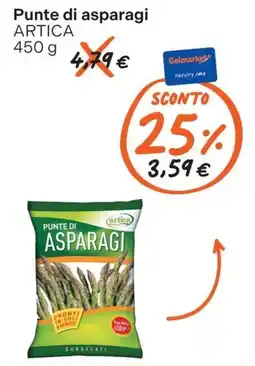 Gelmarket Punte di asparagi Artica offerta