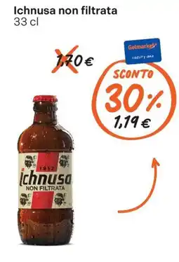 Gelmarket Ichnusa non filtrata offerta