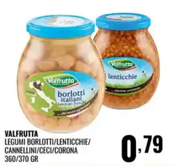 Gecop Valfrutta legumi borlotti/lenticchie/cannellini/ceci/corona offerta