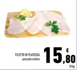 Conad Superstore Filetto di platessa pescato estero offerta