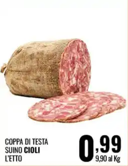 Gecop Coppa di testa suino Cioli offerta
