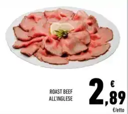 Conad Superstore Roast beef all'inglese offerta