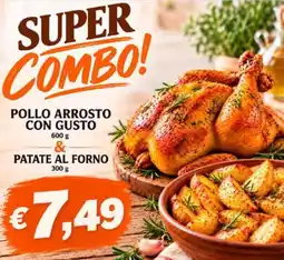 Conad Superstore Pollo arrosto con gusto & patate al forno offerta