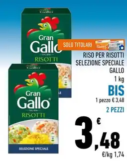 Conad Superstore Riso per risotti selezione speciale Gallo offerta