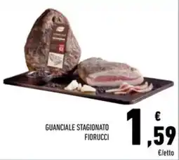 Conad Superstore Guanciale stagionato Fiorucci offerta