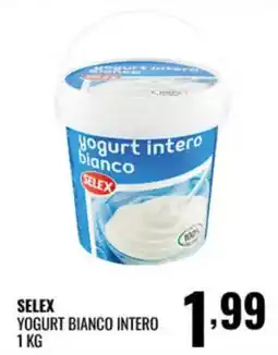 Gecop Yogurt bianco intero Selex offerta
