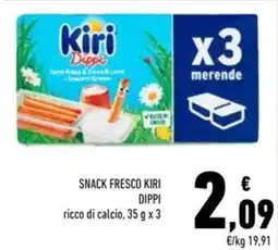 Conad Superstore Snack fresco Kiri Dippi offerta