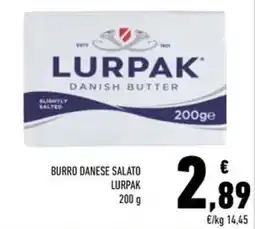 Conad Superstore Burro danese salato Lurpak offerta