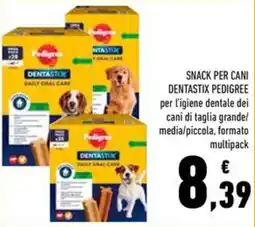 Conad Superstore Snack per cani Dentastix Pedigree offerta