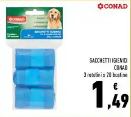 Conad Superstore Sacchetti igienici Conad offerta