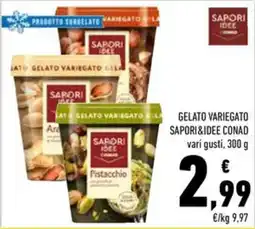 Conad Superstore Gelato variegato Sapori&Idee Conad offerta