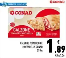 Conad Superstore Calzone pomodoro e mozzarella Conad offerta
