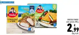 Conad Superstore Crocchette Findus semi, spinaci offerta