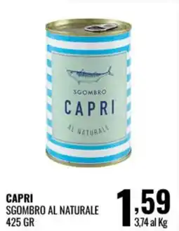 Gecop Sgombro al naturale Capri offerta