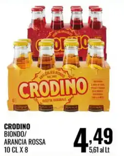 Gecop Crodino biondo/arancia rossa offerta