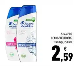 Conad Superstore Shampoo Head&Shoulders offerta