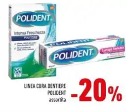 Conad Superstore LINEA CURA DENTIERE POLIDENT assortita offerta