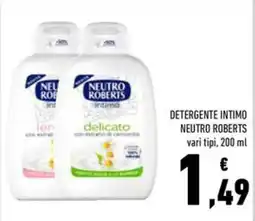 Conad Superstore Detergente intimo Neutro Roberts offerta