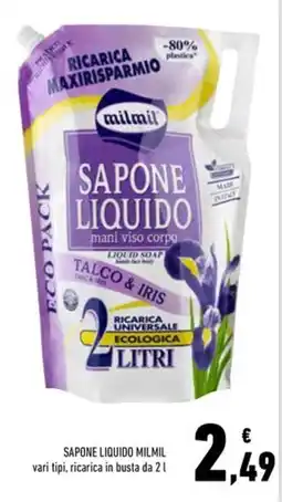 Conad Superstore Sapone liquido Milmil offerta