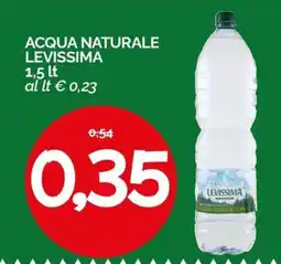 Hardis Acqua naturale Levissima offerta