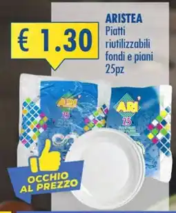 Magika Shop Aristea piatti riutilizzabili fondi e piani offerta