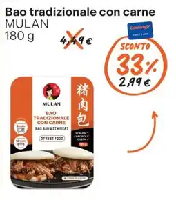 Gelmarket Bao tradizionale con carne MULAN offerta