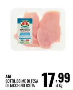 Gecop AIA Sottilissime di fesa di tacchino Ostia offerta