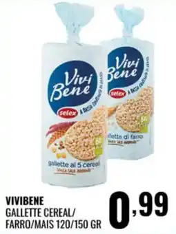Gecop Vivi Bene gallette ai 5 cereali offerta