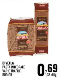 Gecop Divella pasta integrale varie trafile offerta