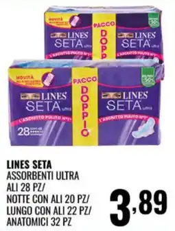 Gecop Lines Seta assorbenti ultra offerta